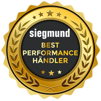 Ein Sigel für 'Best Performance händler 2022'