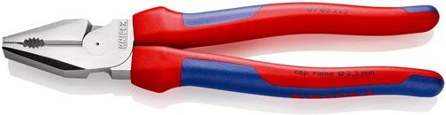 KNIPEX Kraftkombizange L.225mm verchr.Mehrkomp.-Hülle