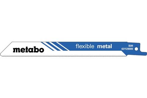 METABO Säbelsägeblätter flexible metal f.Metall/Rohre/Profile 2 Stück