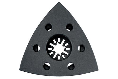 METABO Dreieckschleifplatte von Eck zu Eck 93 mm gelocht kletthaftend