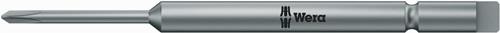 WERA Bit 851/9 C 851/9 C 1/4 Zoll PH 000 L.44mm hart,m.Halfmoon-Antrieb