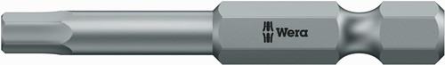 WERA Bit 840/4 Z 840/4 Z Hex-Plus BO 1/4 Zoll 2,5mm L.89mm zähhart,HEX-Plus