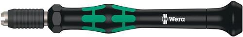 WERA Bithandhalter 1013 Schnellwechselfutter und Abrollschutz Klingenlänge 23 mm Mehrkomponentengriff