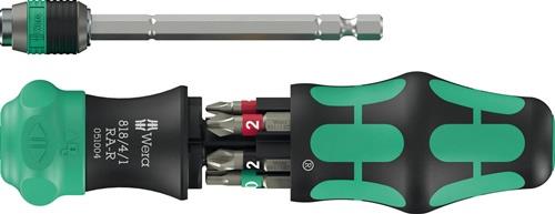 WERA Magazinbithalter Kraftform Kompakt 20 RA-R 6-teilig