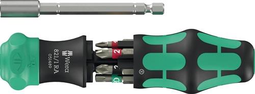 WERA Magazinbithalter Kraftform Kompakt 28 RA 1 6-teilig