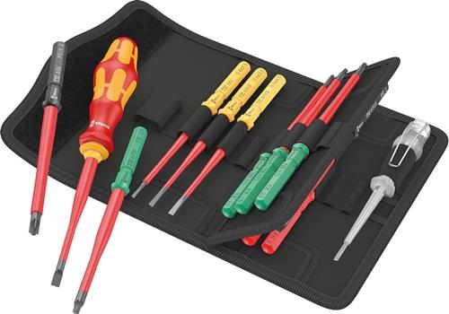 WERA Schraubendrehersatz KK VDE 16 ext.slim 1 Tool Finder 16-tlg.m.Wechselkl.