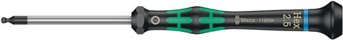 WERA Elektronikerschraubendreher 2052 2,5mm Klingen-L.60mm Kugelk.