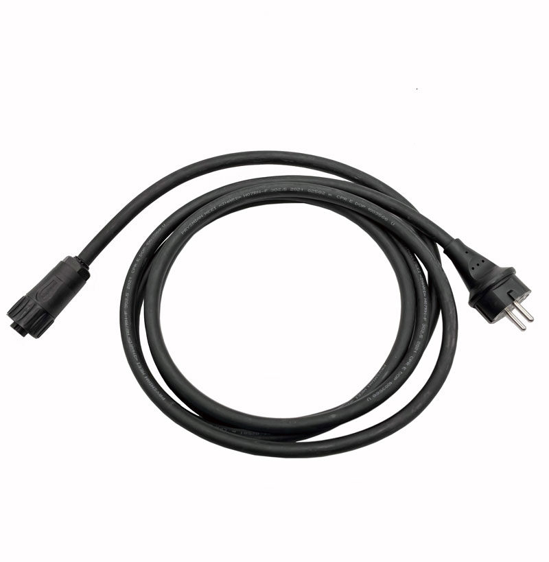 Netzkabel 3Gx2,5 Schuko / ECO 4pol.