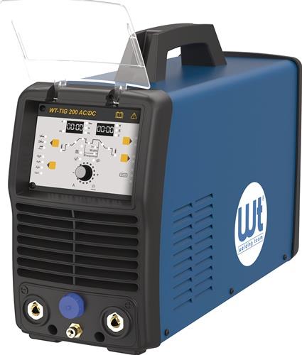 WELDING TEAM TIG-Schweißanlage WT-TIG 200 AC/DC mit Zubehör 5-200 A gasgekühlt