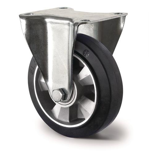 TECWERK Schwerlastbockrolle Elastikgummi