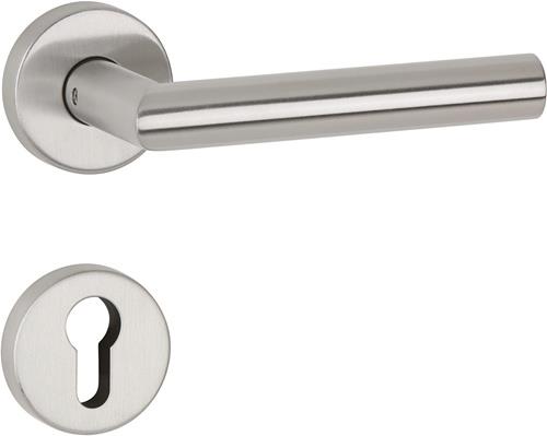 TECWERK Drückergarnitur Edelstahl 60 Edelstahl matt 30