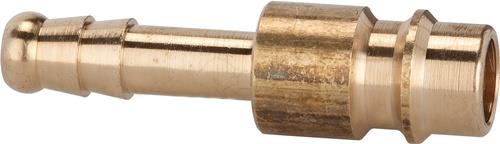 TECWERK Einstecktülle Messing blank Stecker DN 7,2