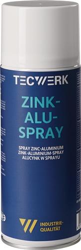 TECWERK Zinkaluspray alufarben 400 ml Spraydose