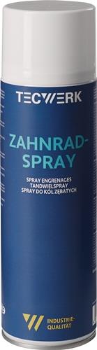 TECWERK Zahnradspray 500 ml schwarz Spraydose