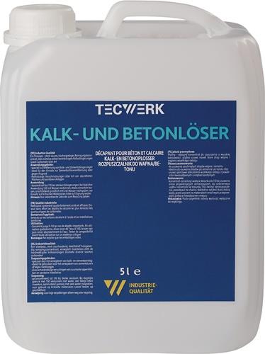 TECWERK Kalk-/Betonlöser 5 l Kanister