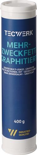 TECWERK Mehrzweckfett graphitiert 400 g schwarz Kartusche