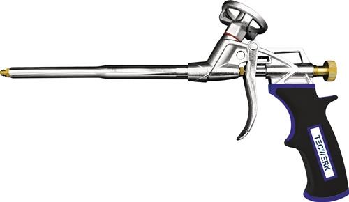 TECWERK 1K-Montagepistole Lite Metall f.1K-PU-Pistolenschäume