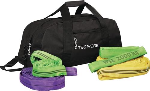 TECWERK Rundschlingen-Set 10-teilig