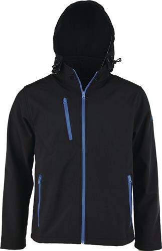 TECWERK Softshelljacke schwarz