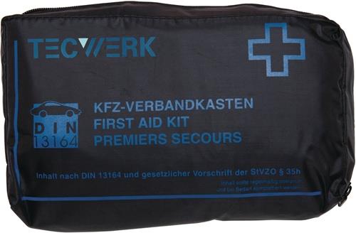 TECWERK KFZ Verbandtasche ultraTRAFFIC BAG B150xH70xT240ca.mm schwarz