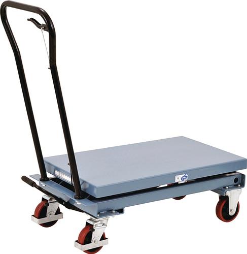 TECWERK Scherenhubtischwagen fusshydraulisch
