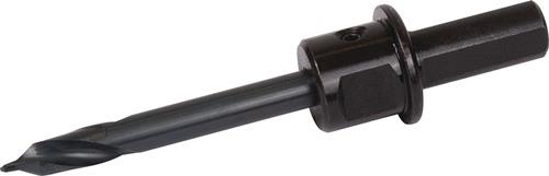 TECWERK Aufnahmeschaft 6-KT mit Zentrierbohrer HM-Lochsägen 64-100 mm