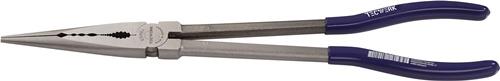 TECWERK Montierzange Länge 280 mm poliert Kunststoffüberzug Spitze gerade