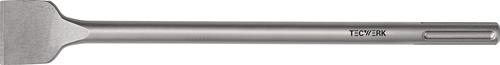 TECWERK Fliesenmeißel Länge 400 mm Breite 50 mm SDS-max