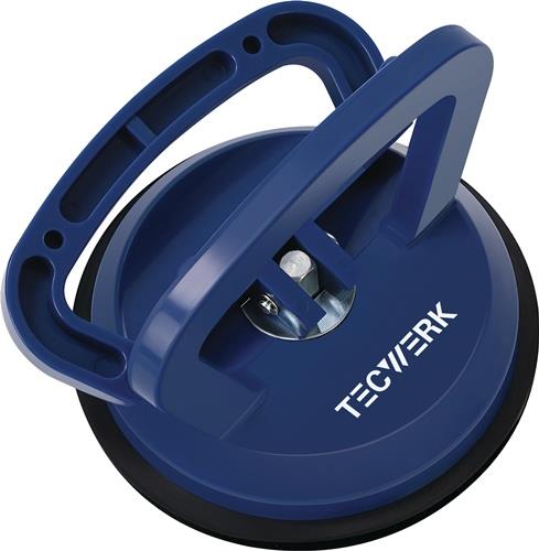 TECWERK Saugheber Tragfähigkeit 45 kg Kopf-Ø 118 mm 1 Kopf ABS Kunststoff