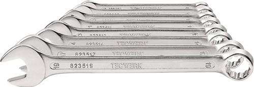 TECWERK Ringmaulschlüsselsatz Form A CV-Stahl