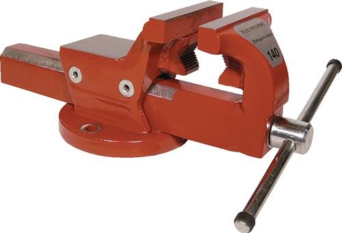 TECWERK Parallelschraubstock mit Rohrspannbacken