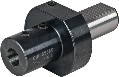 TECWERK Werkzeughalter E1 DIN 69880 passend zu Wendeplattenbohrer