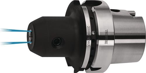 TECWERK Flächenspannfutter DIN 69893A Weldon HSK-A63