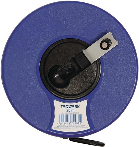 TECWERK Kapselbandmaß 2 mm/cm EG II ABS Nylon-Fiber