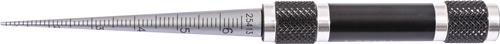 TECWERK Lochlehre konisch Ablesung 0,1 mm
