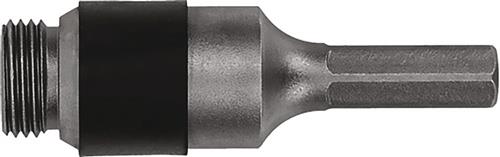 TECWERK Diamantbohrkrone Adapter HEX passend für Bohrfutter 13 mm Länge 87 mm Schaft-Ø 25 mm für Bohrungs-Ø 1/2 BSP (M)