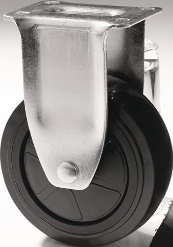 TECWERK Rollensatz 4-teilig 4 Rollen, 2x fix + 2x schwenkbare Rollen