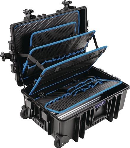 TECWERK Schalenkoffer Innen-B539xT225xH359mm Polypropylen 43,5 l
