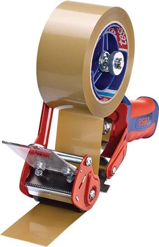 TESA Handabroller Comfort 6400 Metall rot/blau für Bandbreite 50 mm