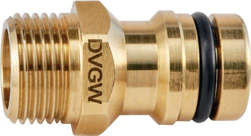 GEKA Gerätestecker plus KTW Messing SB