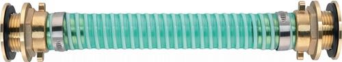 GEKA Regentonnen Verbinder Set Messing, PVC Schlauchgröße 25 mm Innengewinde 3/4 ″ Außengewinde 1 ″