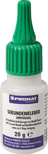 PROMAT CHEMICALS Sekundenkleber Universal 20g