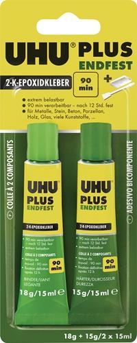 UHU 2K-Epoxidharzklebstoff PLUS ENDFEST gelblich