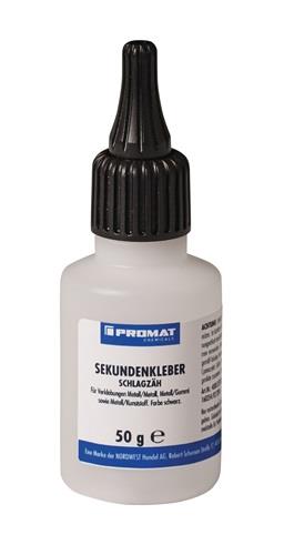PROMAT CHEMICALS Sekundenkleber schlagzäh 50g