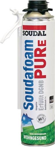 SOUDAL 1K-Montageschaum SOUDAFOAM PURe 500 ml B1 weiß Dose