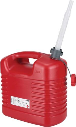 PRESSOL Kraftstoffkanister rot HDPE