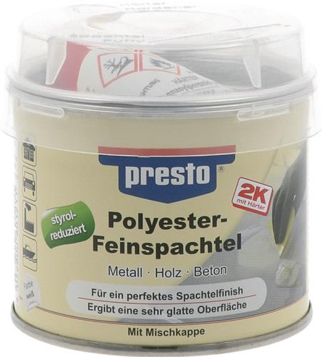 PRESTO 2K-Feinspachtel weiß, Härter rot Dose