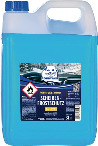 ROBBYROB Scheibenreiniger mit Frostschutz gebrauchsfertig bis -30°C 5 l