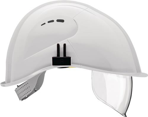 VOSS Schutzhelm VisorLight signalweiß PE EN 397