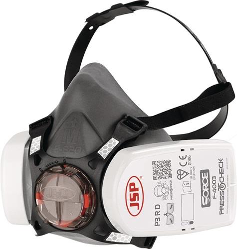 JSP Atemschutzhalbmaske Force™8 EN 140 EN 143 Press to Check inkl. P3-Filter M